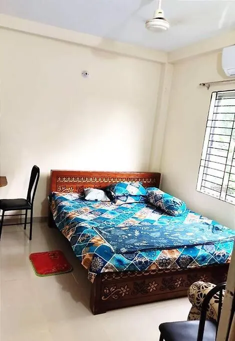 Secured Studio Apartment Near Airport Ac Wifi Oven Dhaka