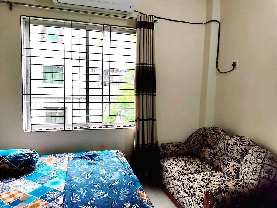 Secured Studio Apartment Near Airport Ac Wifi Oven Dhaka